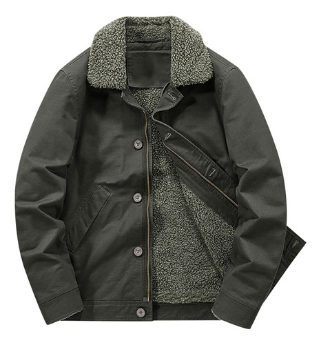 Chaqueta Térmica Acolchada Con Cremallera O Doblada Para Hom