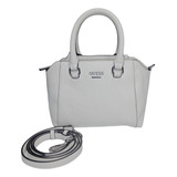 Bolsa Bandolera Crossbody Guess Blanca Kamri Mini