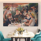 Cuadro Almuerzo De Remeros Renoir 40x60cm Canvas Crt13