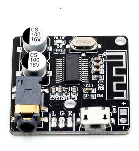 Mini Modulo Placa Receptor Bluetooth 5.0 Áudio Mp3