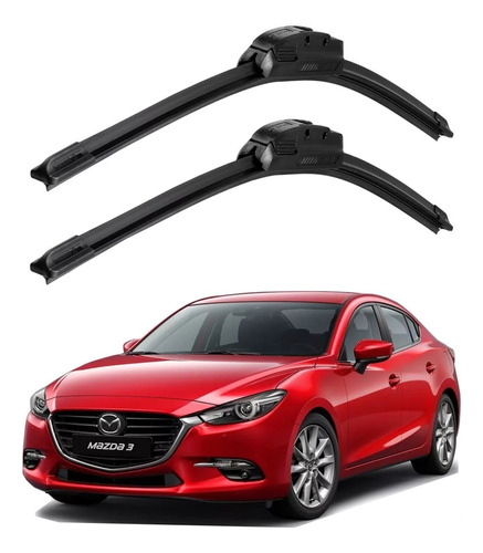 Plumas Limpiaparabrisas Bosch Mazda 3 2014 Al 2018