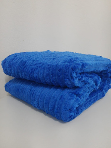 Manta Cobertor Antialérgico Ondulada Casal 2,20 X 1,80 M