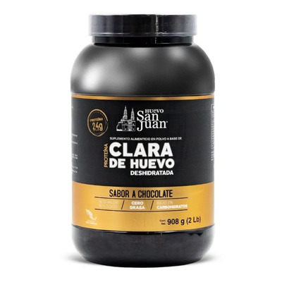 Proteína De Clara De Huevo San Juan Sabor Chocolate 2 Lb. Chocolate | MercadoLibre