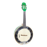 Banjo  Eletrico Rj11elvd Rozini Studio - Verde