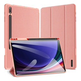 Capa Anti Impacto Dux Domo - Galaxy Tab S9 Plus (12.4 Pol) Cor Rosa