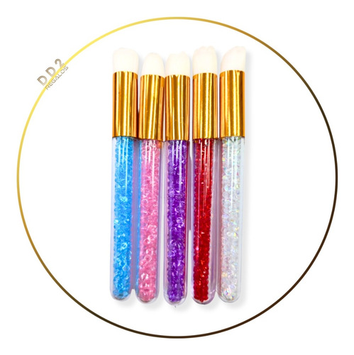 Brocha Para Lash Shampoo C/glitter Limpieza Exten Pestañas