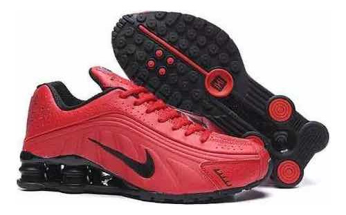 Nike Shox R4 Triple Red Original 26 Cm 8 Usa