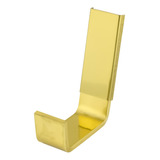 Gancho Suporte Cabide Banheiro Parede Quadrado Dourado Gold
