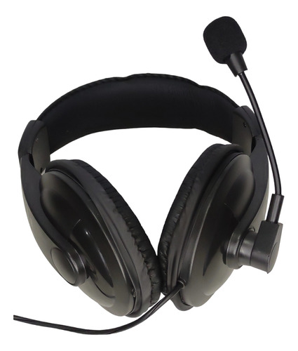 Fone De Ouvido Over Ear Headset Pc Notebook P2 Com Microfone