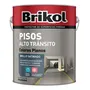 Brikol Piso Alto Transito 10lt Microperlas Antidezlizante Color Gris Satinado