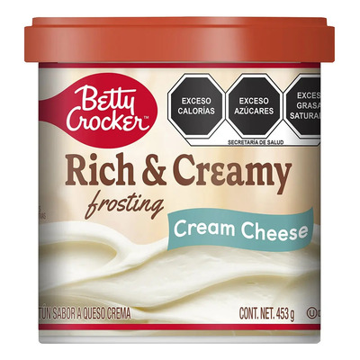 Betún Betty Crocker Glaseado Queso Crema 453 g | MercadoLibre