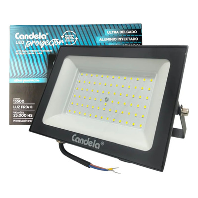 Reflector Proyector Led 150w Exterior Ideal Cancha Futbol Color de la carcasa Negro Color de la luz Blanco frío | MercadoLibre