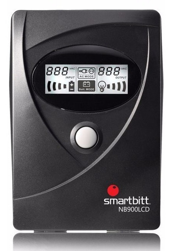 No Break Smartbitt Nb900 Lcd 900va 480w 6 Contactos 120v /vc