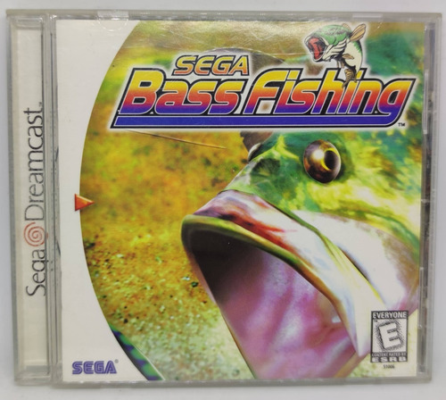 Sega Bass Fishing Dreamcast Juego + Control Caña De Pescar
