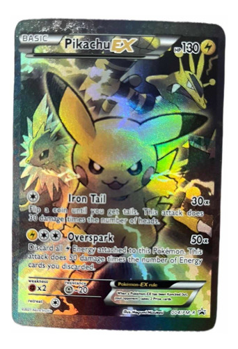 Pokemon Tcg Tarjeta, Carta Pikachu Ex 130, Pokemon