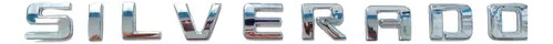 Emblema Silverado Letras Cromadas (tecnologa 3m) Foto 2