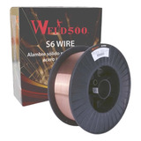 Microalambre Weld500/okila 0.035, Er70s6. Carrete 15 Kilos.