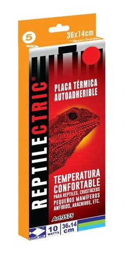 Placa Térmica Para Reptiles 14x36cm