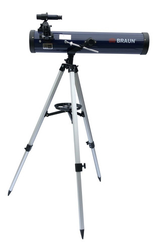 Telescopio Astronomico Braun 776 Eztl Tripode 76x700mm 