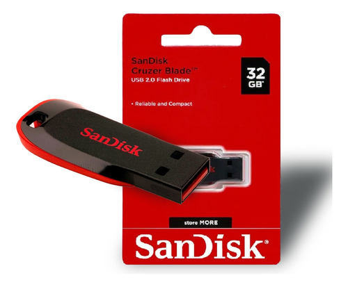 Sandisk Pendrive 32gb Cruzer Blade 