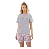 Pijama Mujer Verano 100% Algodón Lencatex 24731