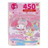 Libreta De 450 Stikers My Melody Regalo Tierno Niñas Kawaii