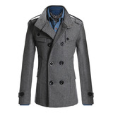 Sacos Abrigos Largos Slimfit Doble Boton Premium Winter Coat