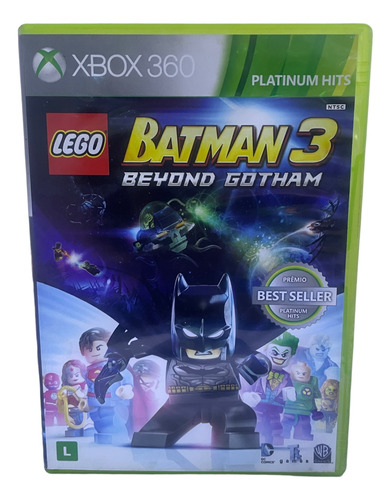 Jogo Lego Batman 3 Beyond Gotham Original Xbox360 Usado