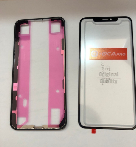 Oca / Glass iPhone XS Max Con Marco