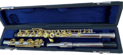 Flauta Yamaha 471 Chaves Douradas