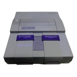 Só Console Super Nintendo Snes Fat Cinza Original Cod Spk Modelo Sns-002