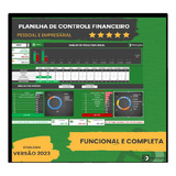 Planilha Fluxo De Caixa C/ Dashboard - Pessoal / Empresarial