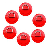 2 X 6 Pcs De Cubiertas Anillos Para Inflable Ejercicio Rojo