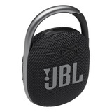 Bocina Jbl Clip 4 Portátil Bluetooth Waterproof Color Negro