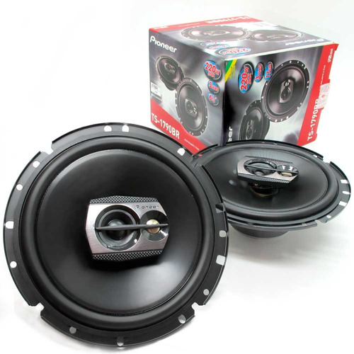 Par Alto Falante Pioneer Triaxial Ts-1790br 6' 220w 3 Vias