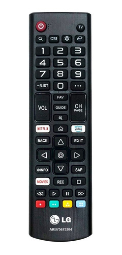 Controle Remoto LG Akb75675304 P/ Tv 50un8000psd Original Nf
