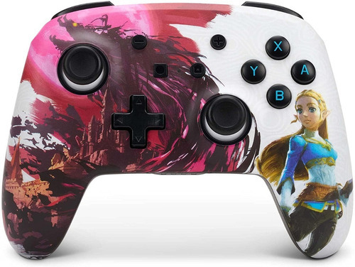 Control Inalámbrico Zelda Blood Moon Nintendo Switch Oficial Color Blanco & Rojo