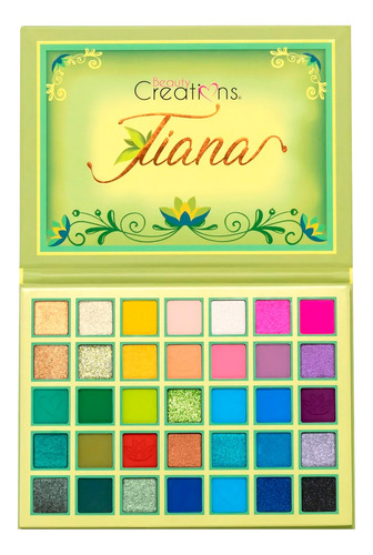 Paleta De Sombras Beauty Creations Tiana 35 Tonalidades