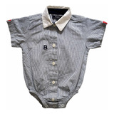 Body Camisa Camisa Bebé Niño Marca Babu No Cheeky 9-12 Meses