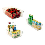 3 Organizador Vinagrera Aceitera Cocina Alacena Refrigerador