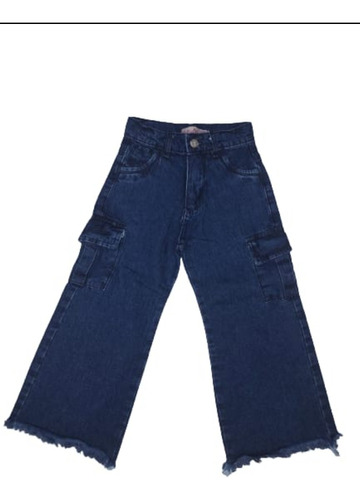 Pantalón Jeans Nena Moon Ultima Moda - Niña Talle 4 Al 16