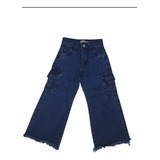 Pantalón Jeans Nena Moon Ultima Moda - Niña Talle 4 Al 16