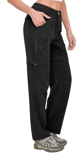 Pantalon Trekking Mujer Secado Rapido Desmontable 01