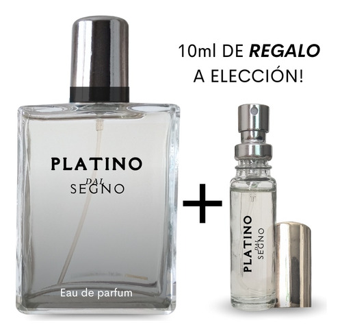 Perfume De Hombre 100ml Dal Segno N°6: Platino