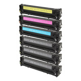 6x Compatível Hp Cp1215 Laserjet Cp1515 Cp1515n Cm1415 M276