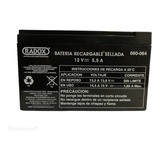 Bateria Recargable 12v 5,5a Sellada Acidoplomo Radox 660-064