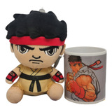 Peluche Ryu Promo Street Fighter Más Taza