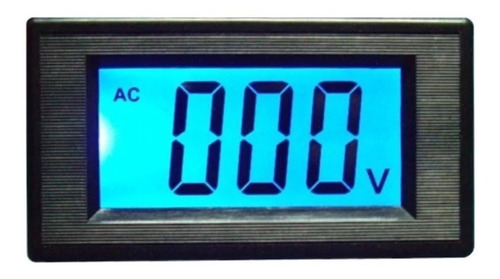 Voltimetro Digital 80 A 500vca Lcd Display Panel