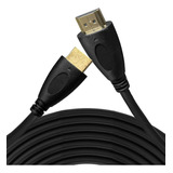 Cable Hdmi De 50 Pies Chapado En Oro De Ultra Alta Velocidad