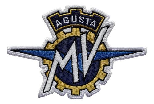 Parche Bordado Mv Agusta Motocicletas De Lujo Marcas Motos